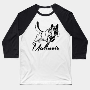 Malinois - Belgian shepherd -Mechelaar Baseball T-Shirt